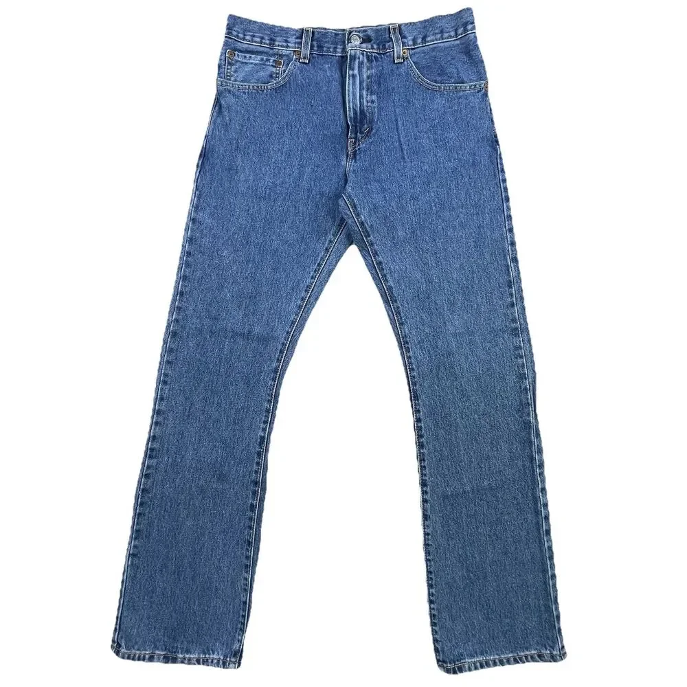 Levi's 517 Bootcut Jeans Men's 32x32 Blue Denim Cotton Western Workwear